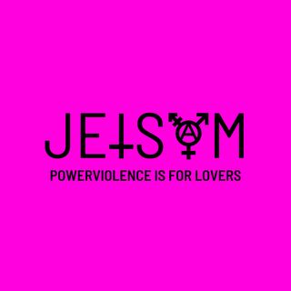 JETSAM on a hot pink background
